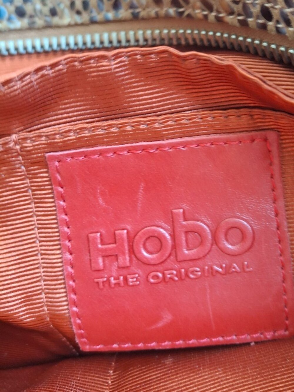 Hobo the Original snakeskin shoulder bag